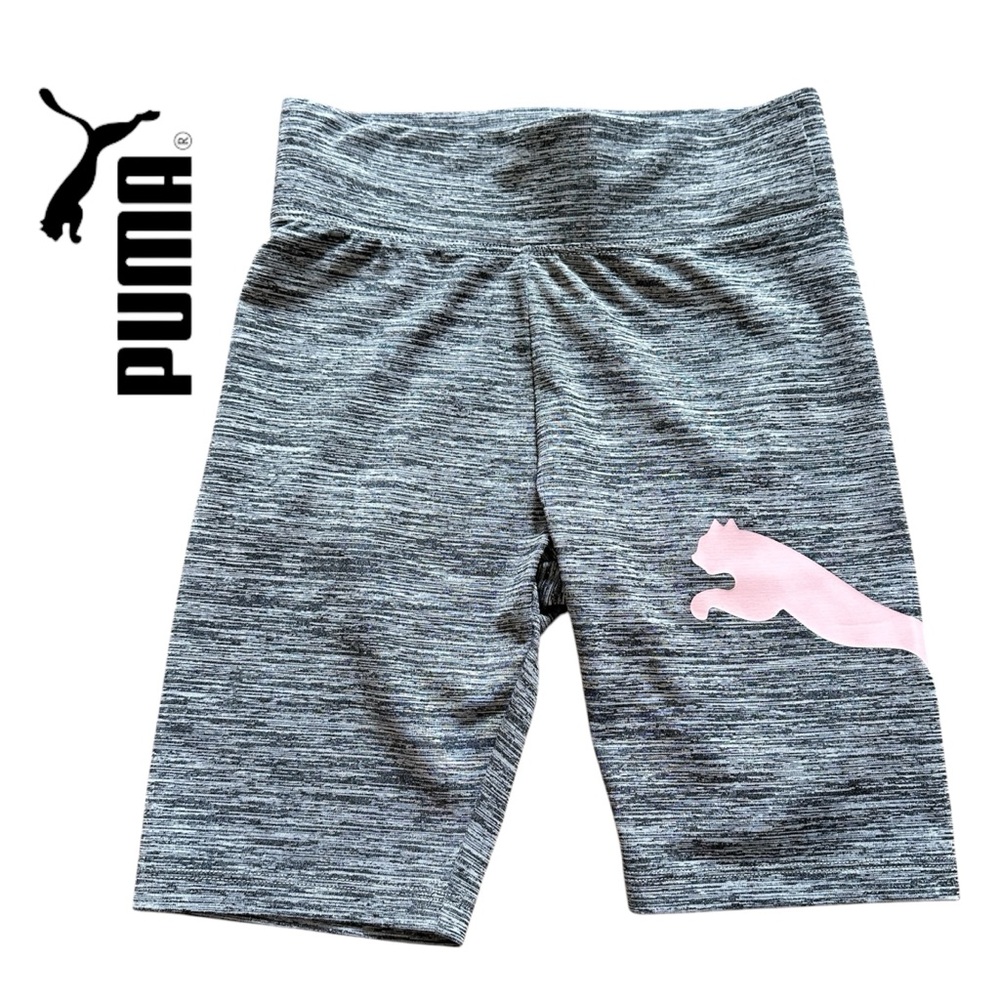 Puma Girls Athletic Sports Shorts M 7/8yrs